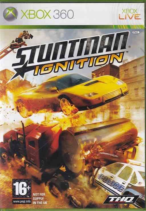Stuntman Ignition - XBOX Live - XBOX 360 (B Grade) (Genbrug)